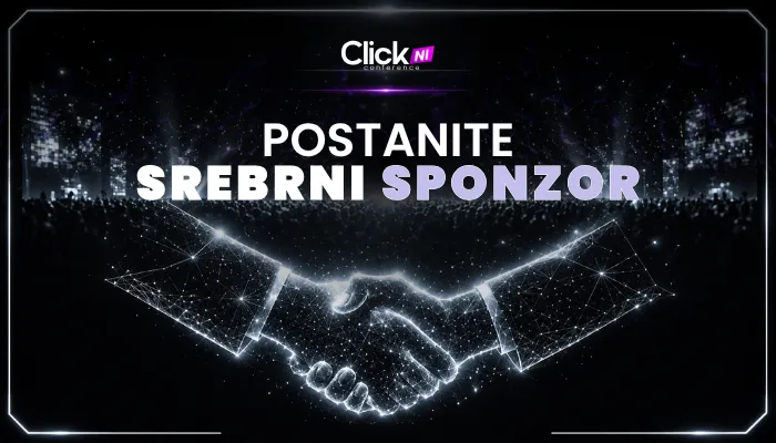 Postanite srebrni sponzor Click Conference 2026 &ndash; pi&scaron;ite nam